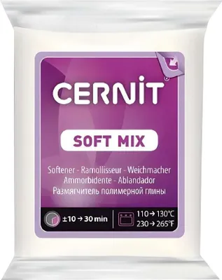 Obrázok produktu pre Cernit Polymer Clay Soft Mix Polymérová hmota Soft Mix 56 g