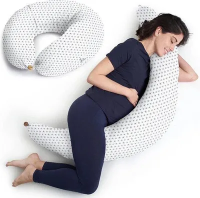 Produktbild von Famanu Stillkissen Ergonomisch - Weiß