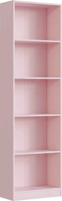 Produktbild von Bücherregal >i-JOY< in Rosa - 52x180x25 (BxHxT)