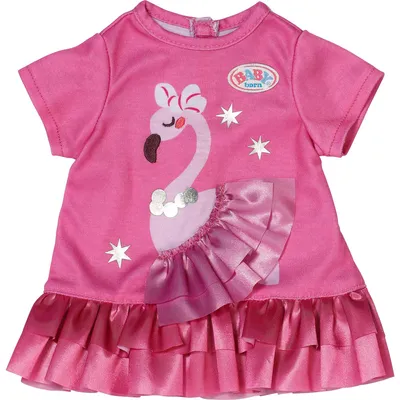 Image de MGA BABY born Kleid Flamingo 43cm