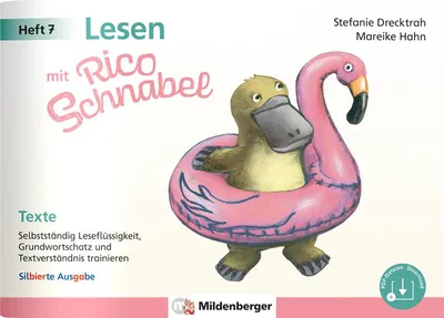 Immagine prodotto di Lesen mit Rico Schnabel, Heft 7: Texte - silbierte Ausgabe