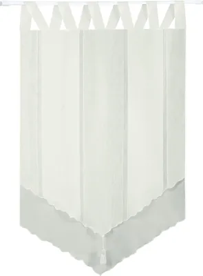 Produktbild von Gerster Fensterhänger B = 60 x H =97 cmHalbtransparent We Streifen natur
