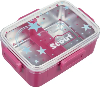 Image de Scout boîte à déjeuner Lunchbox Stars gris