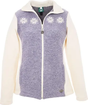 Produktbild von Klassische Trachtenjacke mit gestickten Edelweißblüten, Modell 423201