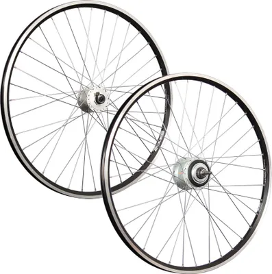 Produktbild von 28 Zoll Laufradsatz Set geöst Shimano C3000 Naben Dynamo Nexus Inter 8 schwarz