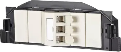 Obrázok produktu pre METZ CONNECT 1309300301-E, RJ-45, 6a, Biela, 1 kusov