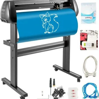 Image de Machine de découpe de vinyle 72 cm, traceur de découpe de vinyle avec écran LCD et logiciel de découpe