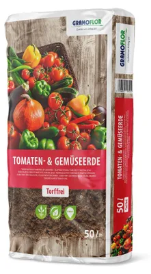 Obrázek produktu pro Substrát Gramoflor - Rajčata a plodová zelenina 50 l