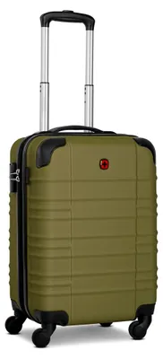 Zdjęcie produktu dla Walizka kabinowa damska i męska | Mały bagaż podręczny o wymiarach 37 x 23 x 53 cm, wykonany z wytrzymałego materiału ABS | Rozkładana i z teleskopową rączką | Seria Amplar Evo