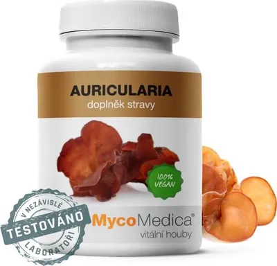 Obrázek produktu pro MycoMedica Auricularia 90 kapslí