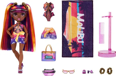 Produktbild von Rainbow High Pacific Coast Fashion Doll- Phaedra Westward (Sunset), Modepuppe, Weiblich, 6 Jahr(e), Mädchen, Mehrfarbig