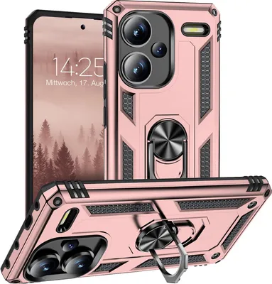 Produktbild von Armor Outdoor Handyhülle für Xiaomi Redmi Note 13 Pro+ 5G Handy Panzer Case Cover Schutzhülle Farbe: Rosegold