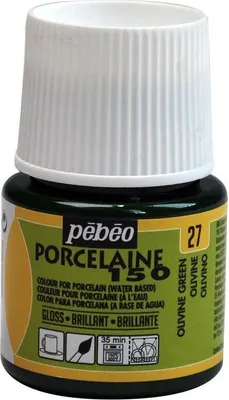 Image de Pébéo Porcelaine 150, 45 ml, 27 Vert olive