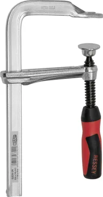 Produktbild von Ganzstahlschraubzwinge GZ-2K Spann-W.200mm A.100mm 2-K-Griff BESSEY
