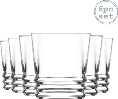 Obrázek produktu pro Gürallar Artcraft Elegan 6 kusů Sklenice na whisky a džus Bardak