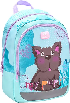 Produktbild von Belmil Kinderrucksack mädchen für 3-6 Jährige - Super Leichte 260 g/Kindergarten/Krippenrucksack Kindergartentasche Kindertasche/Hündchen/Türkis, Blue (305-4 Puppy)