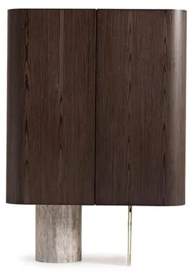 Immagine prodotto di Mobile bar Mobile in legno mobile in legno bar marrone bevande design bottiglie