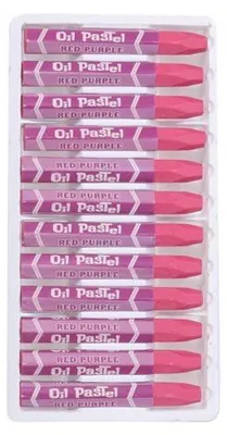 Produktbild von Ölpastellkreiden Fuchsia Purple 24 Stück Weiche Pastellstifte für Kunstmalerei