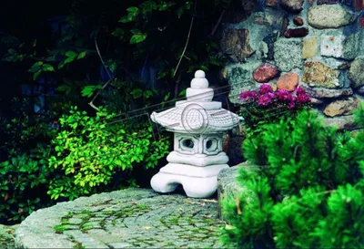 Zdjęcie produktu dla Japanischer Garten Dekoration Garten Deko Statue Figur Skulptur Figuren 609