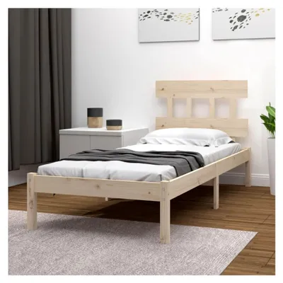 Produktbild von Einzelbett Bettgestell 90x190 cm aus Massivholz