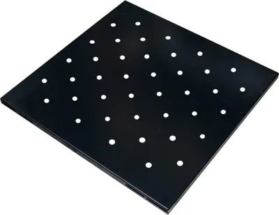 Obrázok produktu pre Rack Mega-M 19" 1U 1000 mm kovová čierna polica do skrine alebo skrinky