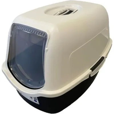 Immagine prodotto di Petdesign Lettiera per gatti Bianco/Nero