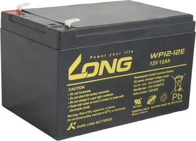 Zdjęcie produktu dla Avacom Long 12V 12Ah Lead-Acid Battery Deepcycle Agm F2 (Wp12-12E)
