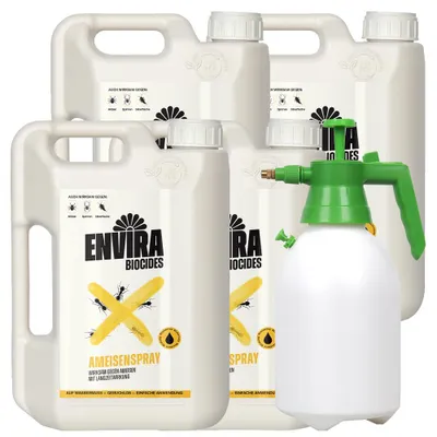 Produktbild von Envira Ameisen Abwehrspray 3x2L mit 2L Drucksprüher