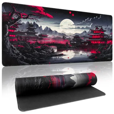 Produktbild von XXL Gaming-Mauspad, 1200 x 600 mm, mit rutschfester Gummibasis
