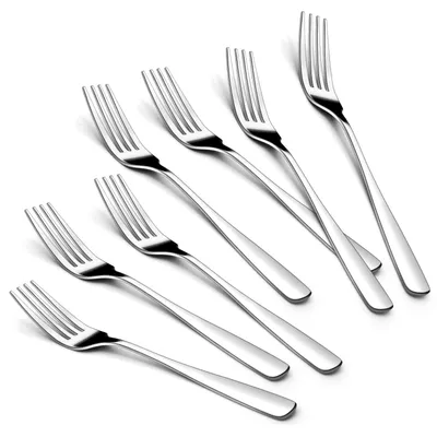 Tafelvorken 24er Set, Edelstahl, 21 cm, spülmaschinengeeignet