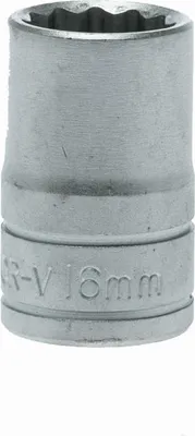 Obrázek produktu pro Tengtools 74310707 Vaso 1/2" Bihex 16Mm M120516-C