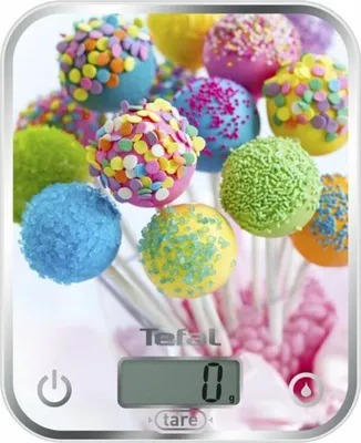 Obrázok produktu pre Tefal Optiss, Elektronická kuchynská váha, 5 kg, 1 g, Viacfarebný, Sklo, Na pracovnú dosku