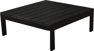 Produktbild von HOME DELUXE Aluminium Tischplatte für Gartenlounge RIO – Schwarz | Ersatzplatte aus Aluminium für Outdoor-Tische
