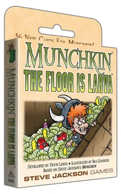 Zdjęcie produktu dla Munchkin : The Floor is Larva, Gra karciana, Odgrywanie ról, 14 lat(a), 60 min