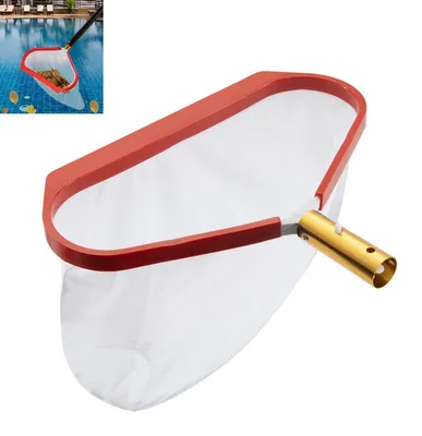 Produktbild von Pool Kescher Laubskimmer – Reinigungsnetz mit Aluminiumrahmen, Robustes Skimmernetz zur Entfernung von Blättern & Schmutz, Pool Reinigung