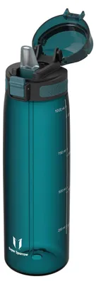 Produktbild von Sparrow Trinkflasche mit Strohhalm - Tritan Wasserflasche Sport - 1L