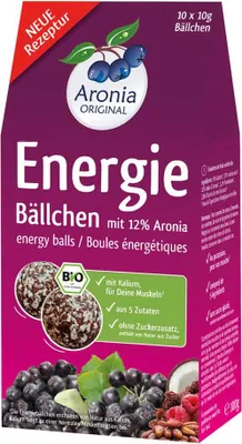 Produktbild von Energiebällchen 12% Aronia 100g