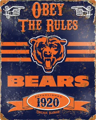 Produktbild von The Party Animal Bears Vintage Metal Sign