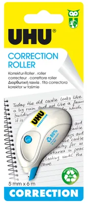 Produktbild von UHU Korrekturroller Mini 5mm x 6m 1er-Blister