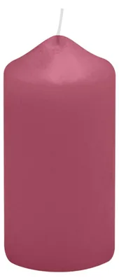 Produktbild von Spitzkopf Stumpen Kerzen Antique Pink 8 x Ø 4 cm, 12 Stück