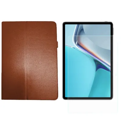 Obrázok produktu pre sada 2v1 pre Huawei MatePad 11 2021 11-palcový tablet s ochranným krytom + ochranné sklo s krytom na automatické spanie/budenie