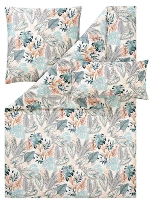 Produktbild von ESTELLA Mako Satin Bettwäsche Liane 135x200