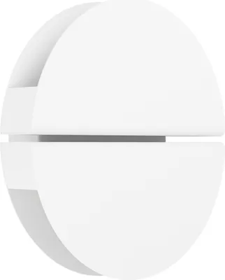 Zdjęcie produktu dla Kinkiet zewnętrzny EGLO LED Vascella, kinkiet zewnętrzny z oświetleniem pośrednim, okrągła lampa zewnętrzna, kinkiet ścienny, ciepła biel – zimna biel, IP44, Ø 18 cm