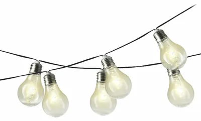 Produktbild von Lumineo LED-Girlande für den Außenbereich mit Solarbirne (4,5 m)