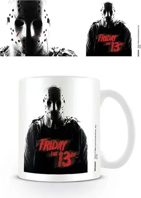 Produktbild von Freitag der 13. Tasse Unisex Jason weiß/schwarz/rot Standard