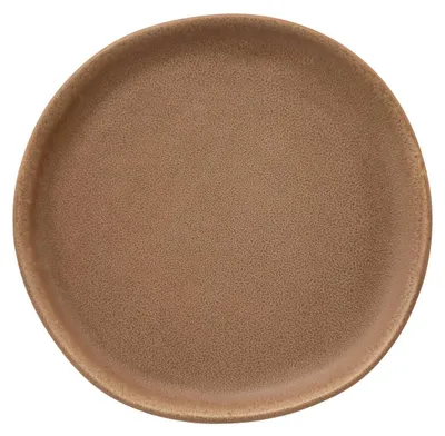 Obrázok produktu pre Kameninový tanier, hnedý, Ø 21 cm