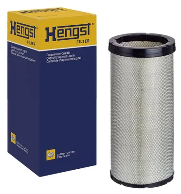 Immagine prodotto di Inserto per filtro dell'aria secondaria da 484 mm HENGST FILTER, compatibile, tra l'altro, con VOLVO A