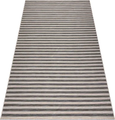 Produktbild von Teppich Doppelseitiges DOUBLE 29204095 STREIFEN beige/schwarz beige 160x230 cm