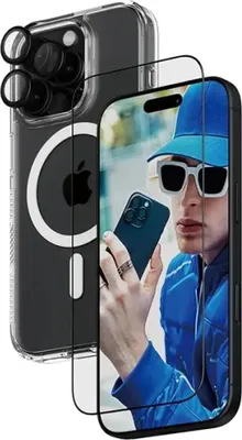 Obrázek produktu pro PanzerGlass Bundle Ultra Wide FIt Glass + Pouzdro + Objektiv