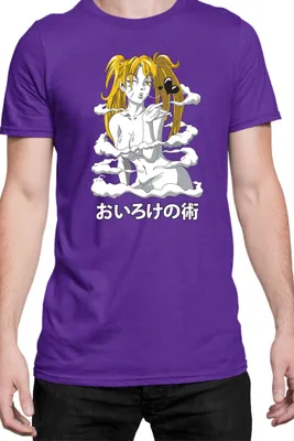 Produktbild von Herren T-Shirt Naruto Naruto Oiroke No Jutsu, Man M / Lila